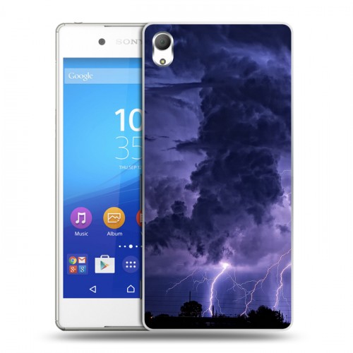 Дизайнерский пластиковый чехол для Sony Xperia Z3+ Стихии