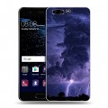 Дизайнерский пластиковый чехол для Huawei P10 Стихии