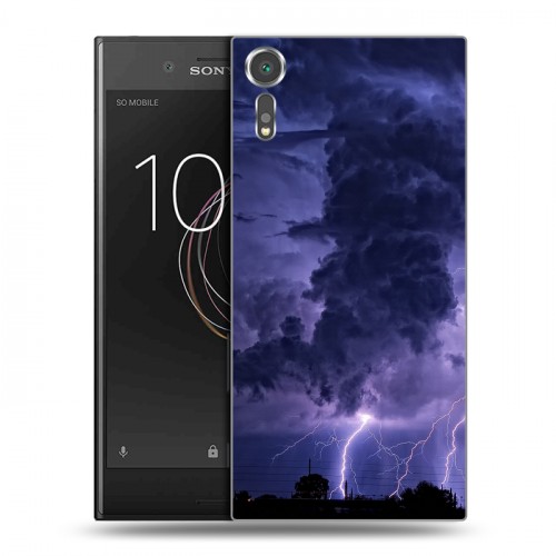 Дизайнерский пластиковый чехол для Sony Xperia XZs Стихии