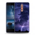 Дизайнерский пластиковый чехол для Nokia 8 Стихии