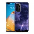 Дизайнерский пластиковый чехол для Huawei P40 Стихии