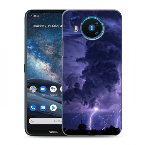 Дизайнерский силиконовый чехол для Nokia 8.3 Стихии