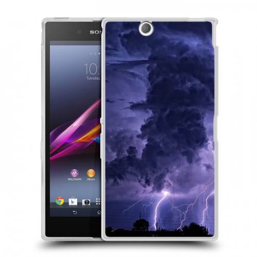 Дизайнерский пластиковый чехол для Sony Xperia Z Ultra  Стихии