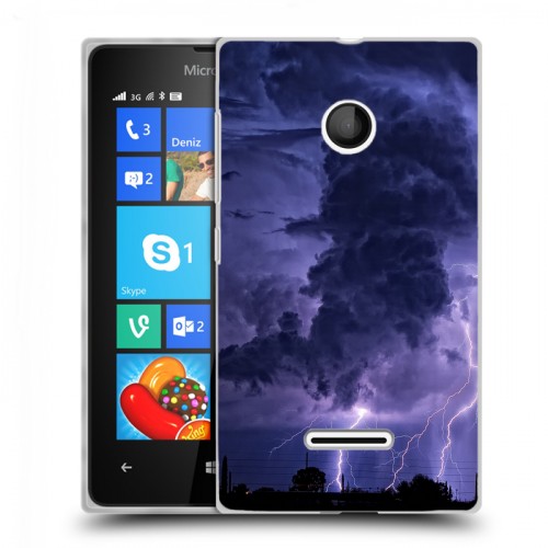 Дизайнерский пластиковый чехол для Microsoft Lumia 435 Стихии