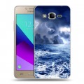 Дизайнерский силиконовый с усиленными углами чехол для Samsung Galaxy J2 Prime Стихии