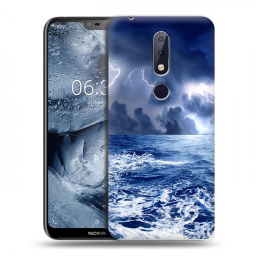 Дизайнерский пластиковый чехол для Nokia 6.1 Plus Стихии