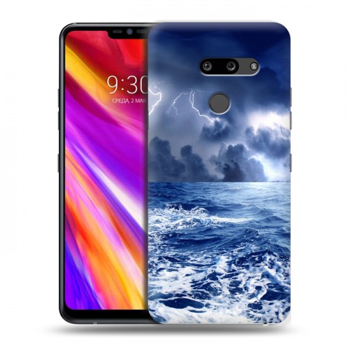 Дизайнерский пластиковый чехол для LG G8 ThinQ Стихии