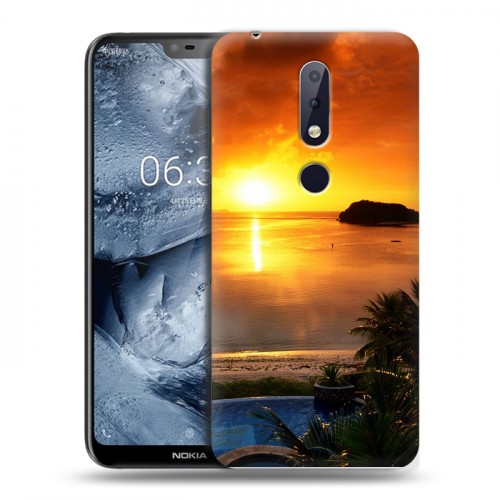 Дизайнерский пластиковый чехол для Nokia 6.1 Plus Восход