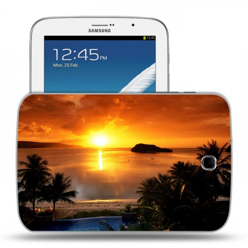 Дизайнерский силиконовый чехол для Samsung Galaxy Note 8.0 Восход