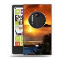 Дизайнерский пластиковый чехол для Nokia Lumia 1020 Восход