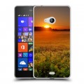 Дизайнерский пластиковый чехол для Microsoft Lumia 540 Восход