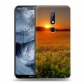 Дизайнерский пластиковый чехол для Nokia 6.1 Plus Восход