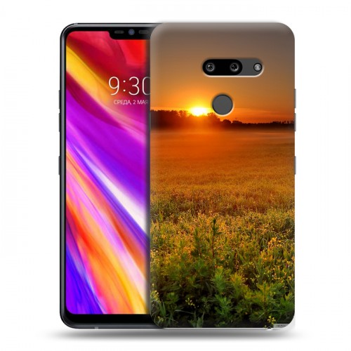 Дизайнерский пластиковый чехол для LG G8 ThinQ Восход