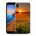 Дизайнерский силиконовый чехол для Xiaomi RedMi 7A Восход