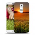 Дизайнерский пластиковый чехол для LG Optimus G2 mini Восход