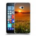 Дизайнерский пластиковый чехол для Microsoft Lumia 640 Восход