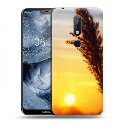 Дизайнерский силиконовый чехол для Nokia 6.1 Plus Восход