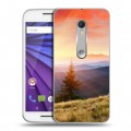 Дизайнерский пластиковый чехол для Lenovo Moto G Восход