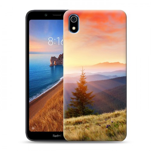 Дизайнерский силиконовый чехол для Xiaomi RedMi 7A Восход