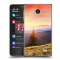 Дизайнерский пластиковый чехол для Nokia X Восход