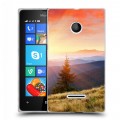 Дизайнерский пластиковый чехол для Microsoft Lumia 435 Восход