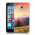 Дизайнерский пластиковый чехол для Microsoft Lumia 640 Восход