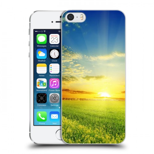 Дизайнерский пластиковый чехол для Iphone 5s Восход