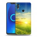 Дизайнерский силиконовый чехол для Alcatel 5V Восход