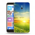 Дизайнерский пластиковый чехол для Nokia Lumia 1320 Восход