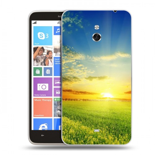 Дизайнерский пластиковый чехол для Nokia Lumia 1320 Восход