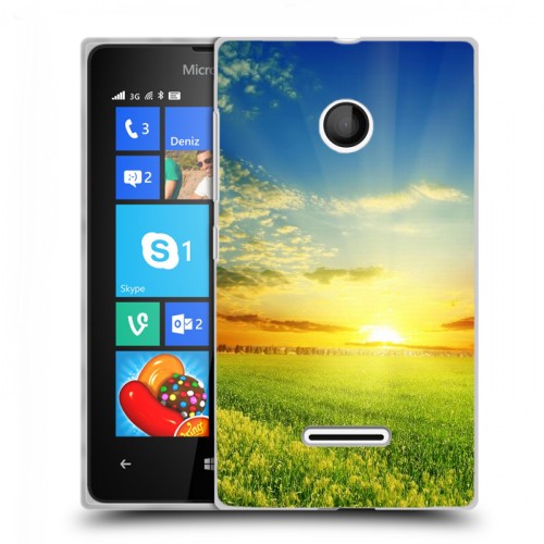 Дизайнерский пластиковый чехол для Microsoft Lumia 435 Восход