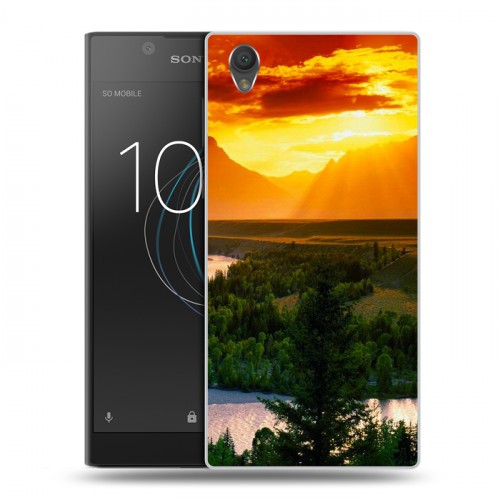 Дизайнерский пластиковый чехол для Sony Xperia L1 Восход