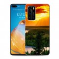 Дизайнерский пластиковый чехол для Huawei P40 Восход