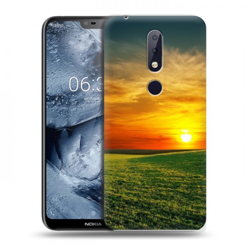 Дизайнерский пластиковый чехол для Nokia 6.1 Plus Восход