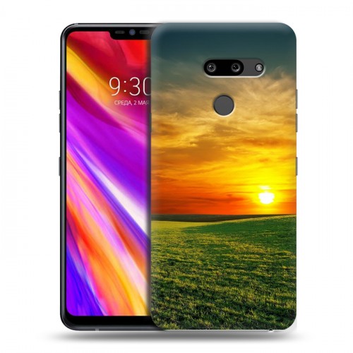 Дизайнерский пластиковый чехол для LG G8 ThinQ Восход