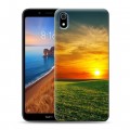 Дизайнерский силиконовый чехол для Xiaomi RedMi 7A Восход