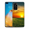 Дизайнерский пластиковый чехол для Huawei P40 Восход