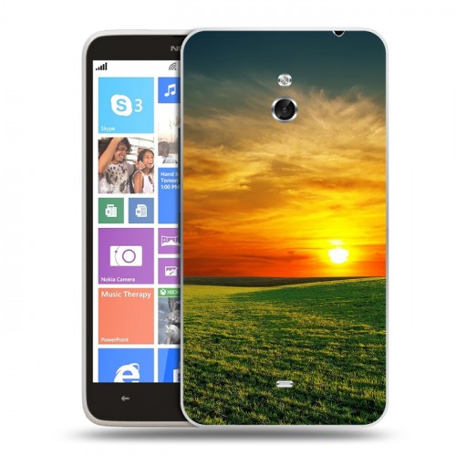 Дизайнерский пластиковый чехол для Nokia Lumia 1320 Восход