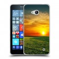 Дизайнерский пластиковый чехол для Microsoft Lumia 640 Восход