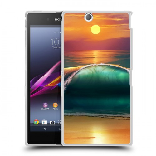 Дизайнерский пластиковый чехол для Sony Xperia Z Ultra  Закат