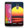 Дизайнерский силиконовый чехол для Lenovo K6 Закат