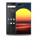 Дизайнерский пластиковый чехол для BlackBerry KEY2 Закат