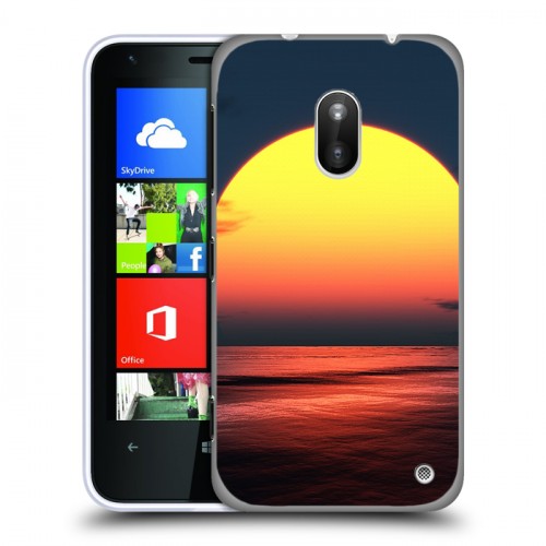 Дизайнерский пластиковый чехол для Nokia Lumia 620 Закат