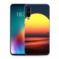 Дизайнерский силиконовый чехол для Meizu 16T Закат