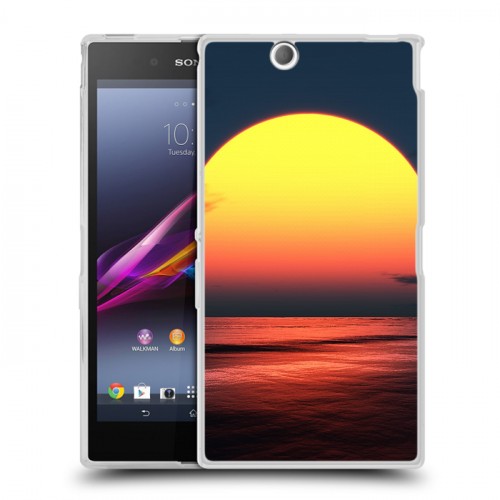 Дизайнерский пластиковый чехол для Sony Xperia Z Ultra  Закат