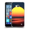 Дизайнерский пластиковый чехол для Microsoft Lumia 640 Закат