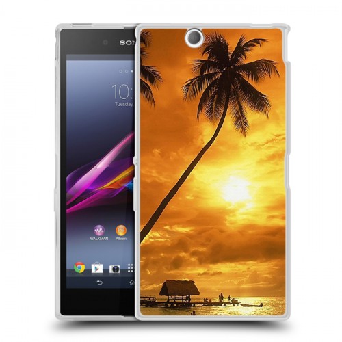 Дизайнерский пластиковый чехол для Sony Xperia Z Ultra  Закат