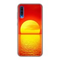 Дизайнерский силиконовый чехол для Samsung Galaxy A50 Закат