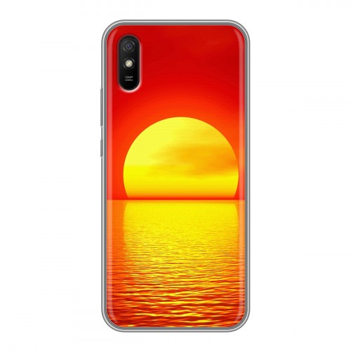 Дизайнерский силиконовый чехол для Xiaomi RedMi 9A Закат