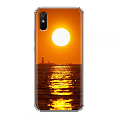 Дизайнерский силиконовый чехол для Xiaomi RedMi 9A Закат